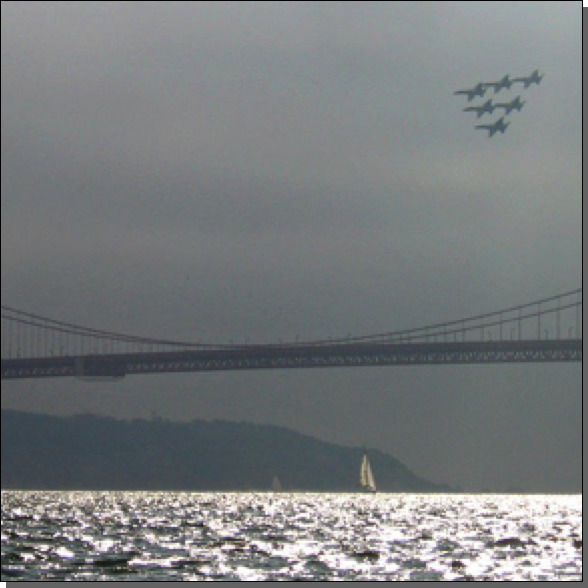 Blue Angels, Golden Gate Bridge